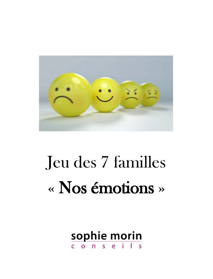 Jeu des 7 familles des émotions